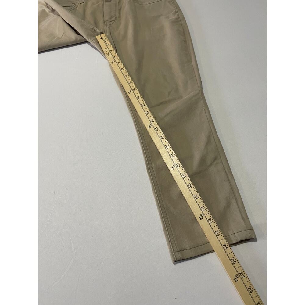 Paige Denim Federal Men s‎ 31 Clean Khaki Chino Pants Stretch M655F91 - Picture 12 of 13